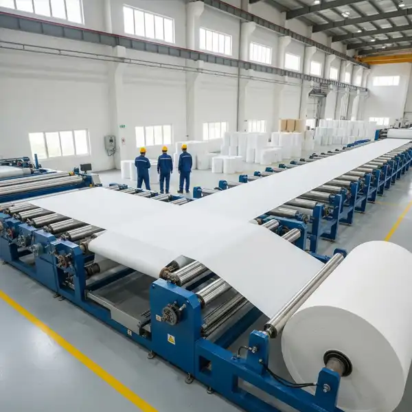 Case Study of a Nonwoven Fabric Production Line in Türkiye