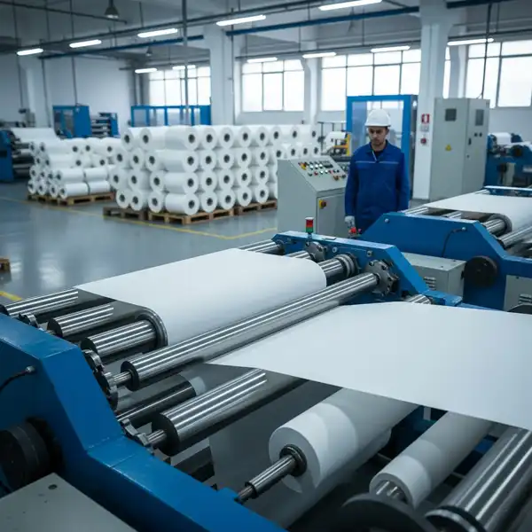 Case Study of a Nonwoven Fabric Production Line in Türkiye